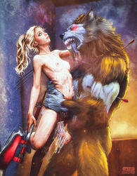 Buffy and the werewolf