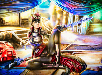 40k commissar - print